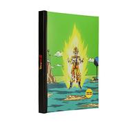 Sd Toys Libreta con Luz Dragon Ball Z Batalla Final Namek Goku Super Saiyajin Freezer 15x20cm Diseño Exclusivo Fan Anime Regalo Original