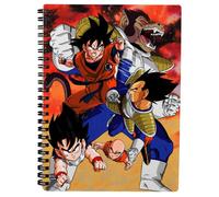 SD Toys Dragon Ball Z Libreta Efecto 3D Goku vs Vegeta