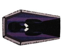 SD TOYS - Felpudo Dark Side de Wednesday - Fibra de Coco y PVC- 60 x 40 cm