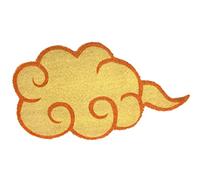 SD TOYS - Felpudo Entrada Nube Kinton de Dragon Ball, Fibra de Coco, Antideslizante, Amarillo, 73 x 43 cm