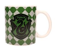 SD toys Harry Potter Slytherin Taza, Cerámica, Verde y Blanco, 10x14x12 cm