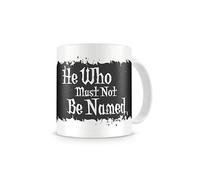 Sd toys harry potter taza quien no debe ser nombrado, cerámica, blanc