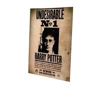 SD TOYS Indeseable 1 Poster de Harry Potter, Vidrio, Multicolor, 41x31x3 cm