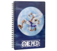 SD TOYS - Libreta/Cuaderno A5 - Gear 5 Efecto 3D de One Piece - Medidas 21x15 cm -Tapa Dura - Rayado Horizontal con doble espiral