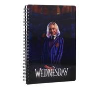 Libreta Efecto 3D Enid Sinclair Wednesday Espiral