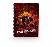 Sd Toys Libreta Efecto 3D Escape Jurassic World A5 Licencia Oficial
