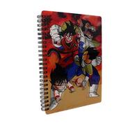 SD TOYS . Libreta efecto 3D Goku vs Vegeta - Dragon Ball