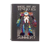 SD toys Libreta Espiral Where Are My Testicles Rick y Morty