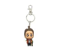 SD TOYS Llavero Pokis Marty Mcfly Llavero Cabezon Goma Pokis Regreso Al Futuro