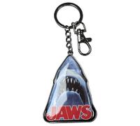 SD TOYS - Llavero Tiburon Logo - Color metal - Jaws - Tiburon - Llaveros - Portallaves - Regalos originales -Producto Oficial licencia
