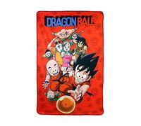 SD TOYS - Manta Polar Roja de Dragon Ball, 100 x 150 cm