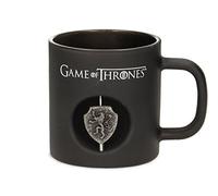 SD toys - Mug Game of Thrones - Lannister Verre Noir Logo Rotatif - 8436546897545