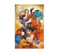 SD TOYS - Poster 3D Champa Goku States Dragon Ball Super - Medidas 38x58cm