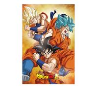Poster 3d 58x38 cm champa goku states dragon ball super
