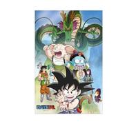 Poster 3d 38x58cm Shenron And Heroes