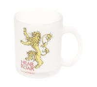 SD Toys Taza de vidrio Lannister Game of Thrones translúcida