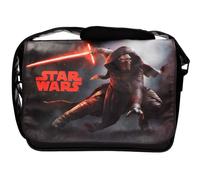 Star Wars Messenger Bag, 36 CM, Negro Kylo Ren Bolso de Hombro Sintético Nuevo