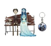 SD Toys - Set Figuras + Regalo Llavero metálico La Novia Cadaver - Corpse Bride