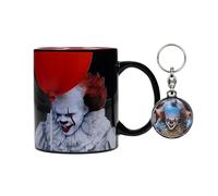 Pennywise taza + regalo llavero metalico it