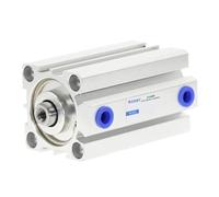 SDA diámetro 63mm carrera 5/10/20/25/30/40/50/100mm doble acción SDA63 cilindro de pistón neumático de aire compacto hembra(Stroke 50mm)