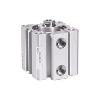 SDA20/25/32/40/50mm Caliber Compact Thin Cylinder With A Stroke Of 5-100mm Double Acting Aluminum Cylinder(Stroke 40mm,BORE 25mm)