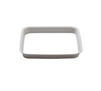 SDA287MZ Base De Muebles Base cuadrada blanca for bonsái, bandeja de goteo for plantas, macetero de plástico for el hogar, decoración de palets Decoración del hogar(Grande)