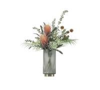 SDA287MZ Fiesta Artificial Flower Arrangement Decorations Handmade Art Bouquet Dining Table Entryway Desktop Centerpiece Simulation Flowers Jardín