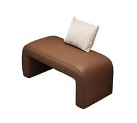 SDA287MZ Pasillo Taburete for lustrabotas for Uso doméstico, Entrada, de Zapatos, Taburete, Dormitorio, sofá, mesita Noche(Curry,120cm)