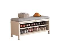 SDA287MZ Pasillo Zapatero de múltiples Capas con Estante Almacenamiento for Puerta Entrada, Zapatero pequeño y Estrecho Integrado(80cm)