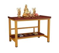 SDA287MZ Sala de Estar Mesa de Buda Estilo Chino for el hogar, Mesa una Sola Capa, Porche Simple, Incienso, Oferta(140cm)