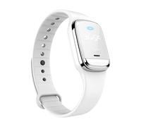 SDADS Pulseras de medición de temperatura ultrasónicas, antimosquitos, no tóxicas, protección contra insectos, reutilizables, larga duración