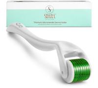 Sdara Derma Roller - 540 microagujas de titanio de 0,25 mm - Incluye funda para guardarlo - Pack de 1 dermaroller