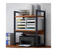 SdaryWare Estantería para Dormitorio, estantería de Escritorio, estantería multifunción para Impresora, estantería pequeña para Oficina, estantería de Almacenamiento de 2 Capas par(1)