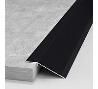 SdaryWare Tira de transición de Piso, rampa de transición de Aluminio de 1.5 Pulgadas, Barra Reductora de umbrales para Puertas, Pisos laminados/Pisos de Vinilo, fácil de inst,B-W 10CM - L 150cm/59in