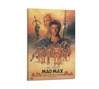 SDASIUVP Mad Max 3 - Póster decorativo de la película sobre lienzo para pared e impresión artística moderna para dormitorio familiar, 60 x 90 cm
