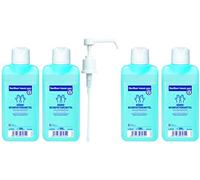 SDB - Sterillium Classic Pure + bomba dosificadora (4 geles desinfectantes classic pure de 500 ml + 1 bomba dosificadora)