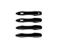 SDBWUYBYG Embellecedor de manija Compatible con Toyota Harrier XU80 | Anti-Scratch Luxurious Compatible con Toyota Harrier XU80 2020-2024, Venza XU80 2020-2024(Black,C)