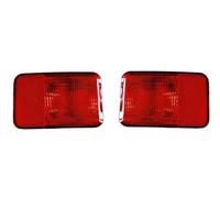 SDCDKLPEPT Cubierta De Faro Antiniebla Trasero Para Wrangler 2008-2018, Compatible Con JK Y Parachoques Trasero J3 CKD Carcasa De Faro Antiniebla OEM 55078104AC. Luces traseras(1Pair)