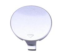 SDCDKLPEPT Cubierta Orificio de Remolque Delantero Tapa de Ojo Remolque Delantero Compatible con para 2 para Series F22 F23 2012-2018 Plateado ABS 51118058061