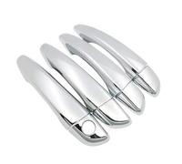 SDCDKLPEPT Manija De Puerta De Automóvil Embellecedor de manija exterior de puerta para Peugeot Expert 2016-2023, lado derecho( Metallic Silver 4pcs)