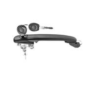 SDCDKLPEPT Manija De Puerta De Automóvil Ma Para Exterior De Puerta De Coche Con Cilindro De Cerradura Para Vw 6N, 6N1, 6N2, 6N0837207C, 6N0837207CD (delantera Izquierda Y Derecha)