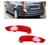 SDCDKLPEPT Para Volvo S40 V50 2008-2015 Luz De Freno Parachoques Trasero Reflector Lámpara Lente De Luz 30763345 30763346 Luces traseras(1 Left and 1 Right)