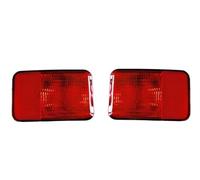 SDCDKLPEPT Para Wrangler 2008-2018 JK, Carcasa De Faro Antiniebla Trasero J3 CKD OEM 55078104AC Luces traseras(1Pair)