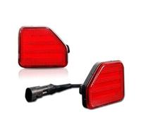 SDCDKLPEPT Reflector De Parachoques Coche, Luz Roja Para Wrangler JL 2018-2024 Antiniebla Trasera, Marcha, Marcador Parada Freno, Iluminación, Lámpara Luces traseras(Red)