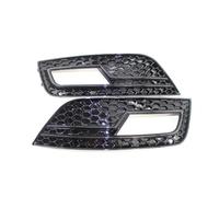 SDCDKLPEPT Rejilla de Luz Antiniebla Para A4 B8.5 2013-2016 Marco faro antiniebla delantero(Black)