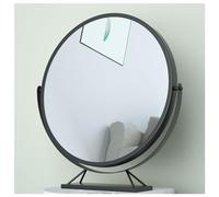 SDCFFC Specchio da trucco Rotondo, girevole a 360°, Grande Specchio HD per il trucco, con Cornice in Metallo, ideale per tavolo da trucco, Camera da letto.