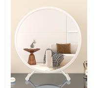 SDCFFC Specchio da trucco Rotondo, Specchio da trucco ad Alta definizione, adatto a vari ambienti Come bagno, Camera da letto, spogliatoio, guardaroba, ECC.