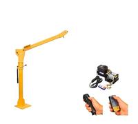 SDdPulse Manivela de mano y grúa doméstica montada en vehículo eléctrico, 12 V/24 V/camión elevador de coche para levantamiento pesado, interruptor B de 12 V 0,5 toneladas