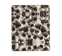 SDEGTHO Bonita alfombrilla de ratón con costuras antideshilachado, base de goma antideslizante para mouse inalámbrico