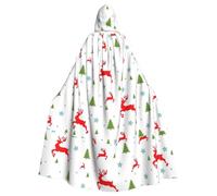 SDEGTHO Capa larga de mago gótica de Navidad para adultos, para baile de máscaras, disfraz medieval de Halloween